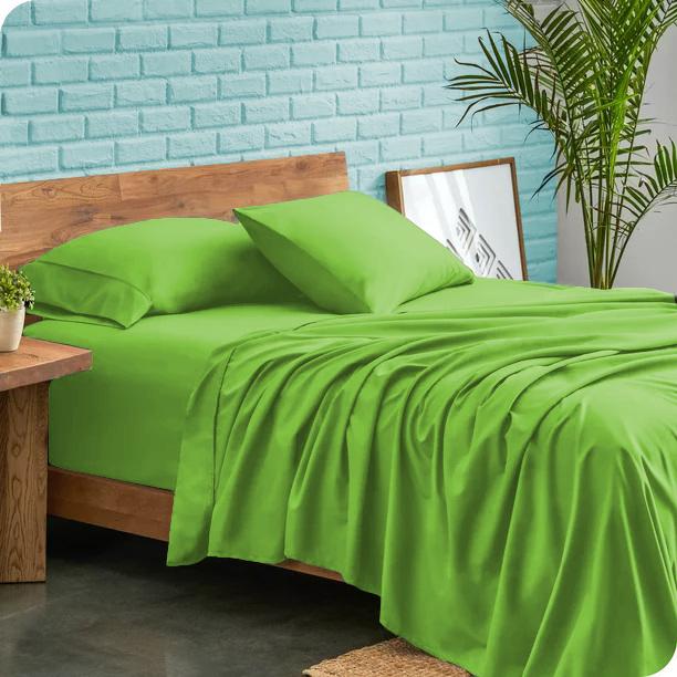 Роскошный комплект простыней из 4 предметов 600TC 100% египетский хлопок с однотонным узором и глубоким карманом 30 см – ультрамягкий, прочный комплект постельного белья с глубоким карманом для всех размеров