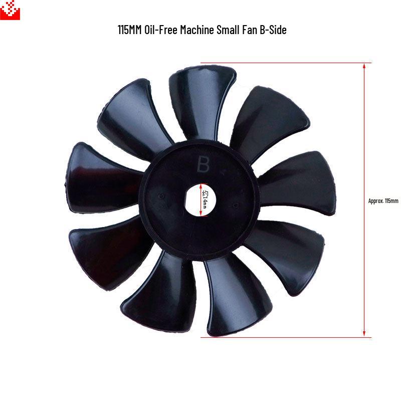 Бытовой воздушный насос Компрессорный мотор Охлаждающий вентилятор для деревообработки - Масляные компоненты для нагнетательного насоса с прямым приводом