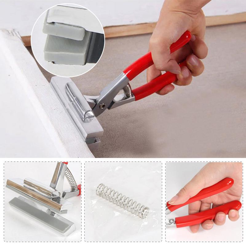 Сплав Холст Растягивающая Пружинная Ручка Широкая Рамка для Картин Красный Хвостовик Масляная Живопись Растягивающие Плоскогубцы Инструмент для Художественной Живописи Ширина 12 см