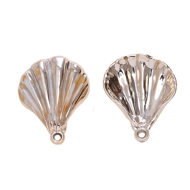 Акриловые подвески в виде ракушек, сделай сам, браслет, ожерелье, серьги, ювелирные аксессуары