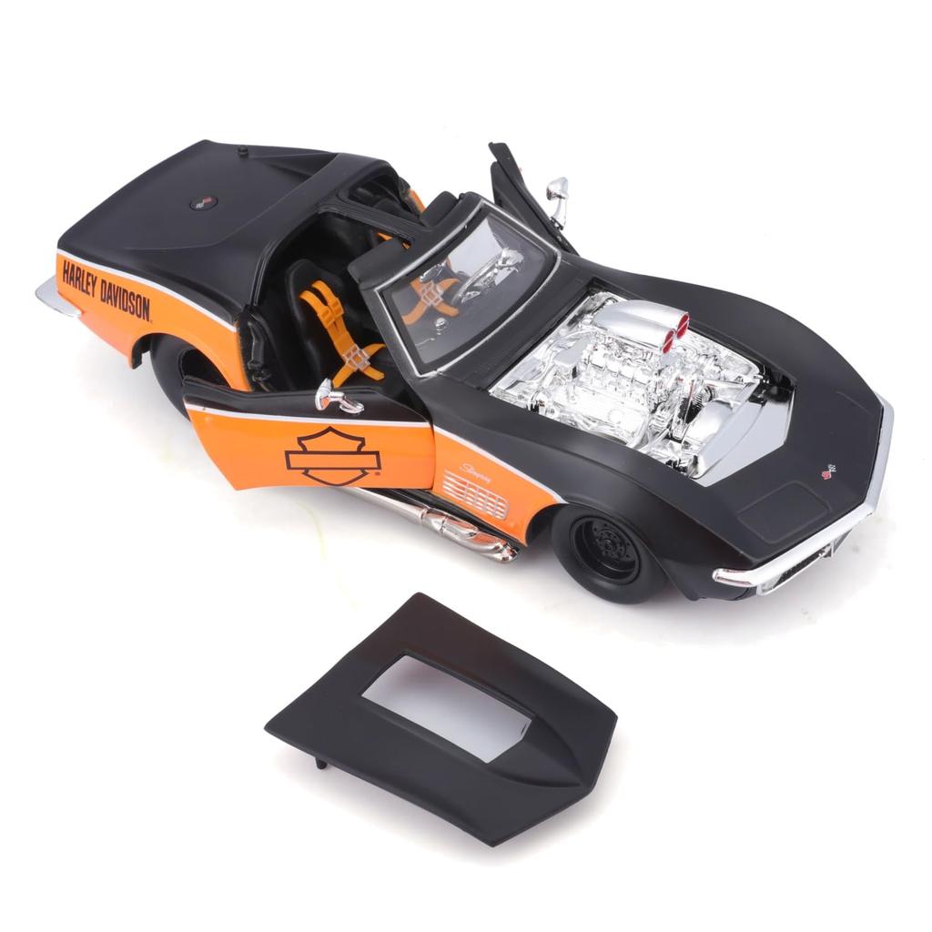 Капот 532193 Масштабная модель автомобиля Corvette 124 70 дюймов