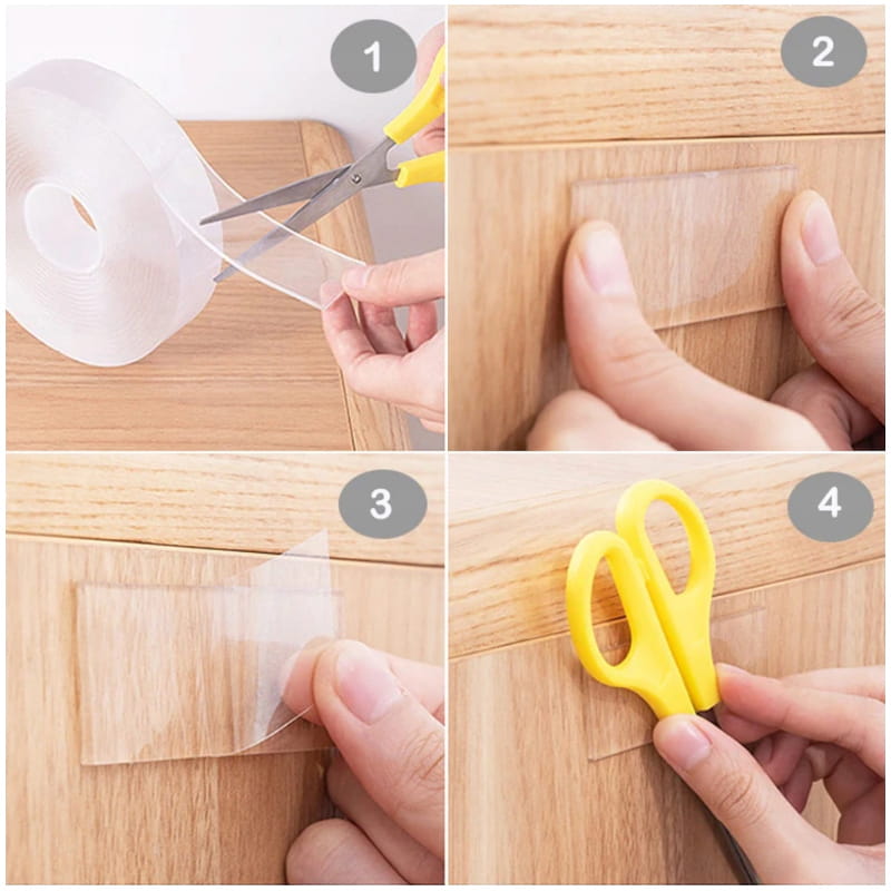 Double-Sided Nano Tape Reusable Strong 5M