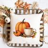 Pumpkin Fall Pillowcase Thanksgiving Party Decorative Sofa Chair Cushion Cover Bed Throw Pillow Case Home Decor Pillows Cases