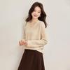 Shexi Lazy Style Hollow-Out Cashmere Sweater