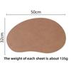 Dual-Sided Placemats Irregular Shape Place Mats Stylish Dinnerware Mats  for Dining Room