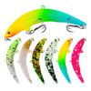 8CM/5.5G Topwater Curved Fishing Lure with Triple Hook Long Casting Floating Artificial Hard
