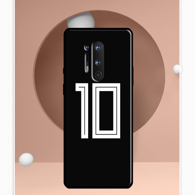 Football Number 10 Case For OnePlus 11 10 9 Pro 8T 9RT 10T Ace OnePlus Nord N10 N100 N20 2T CE 2 Lite Cover