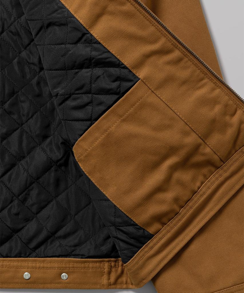 Dickies Рабочая куртка из плотного хлопка для художника, коричневая