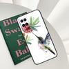 Cute Hummingbird Case For Oppo A58 A78 A98 A15 A16 A17 A52 A72 A76 A96 A54 A74 A94 A57 A77 A54S A57S Cover