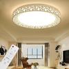 80-240V 12/24/36W Remote Controller LED Ceiling Lamp Dimming Chandelier LED Light Fixture Home Living Bedroom Lighting 80-240V