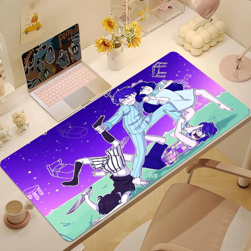 Cartoon Games OOmori Mouse Pad Large NonSlip Lockedge Desktop Computer Desk Mat Keyboard Writing Mousepad Office Gamer Student