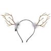 Colorful LED Glow Headband Plastic Luminous Deer Horn Hair Band Flashing Headband  Kids Gift