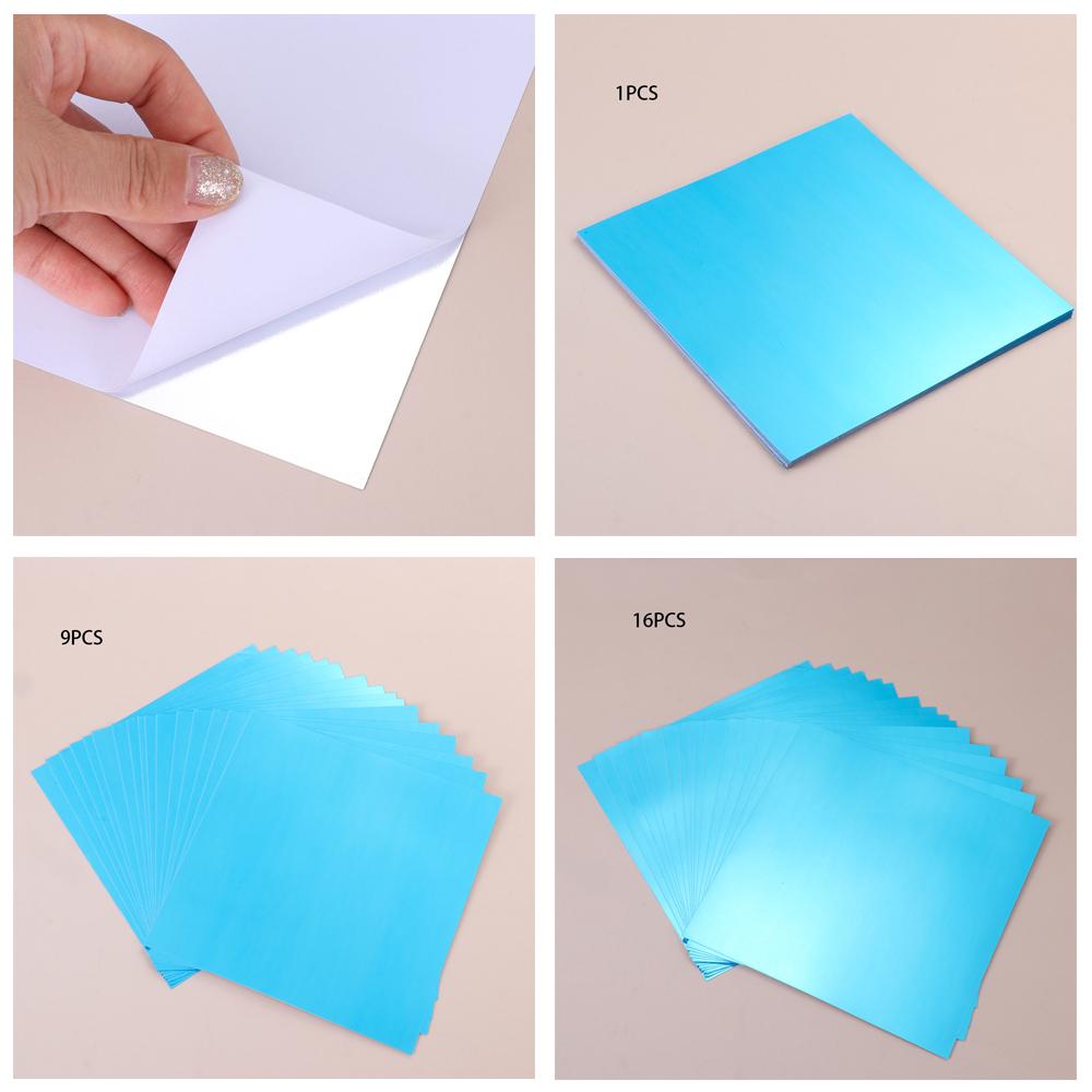 Ultra-thin Acrylic Self-adhesive PET Soft Mirror Mirror Stickers Wall Stickers