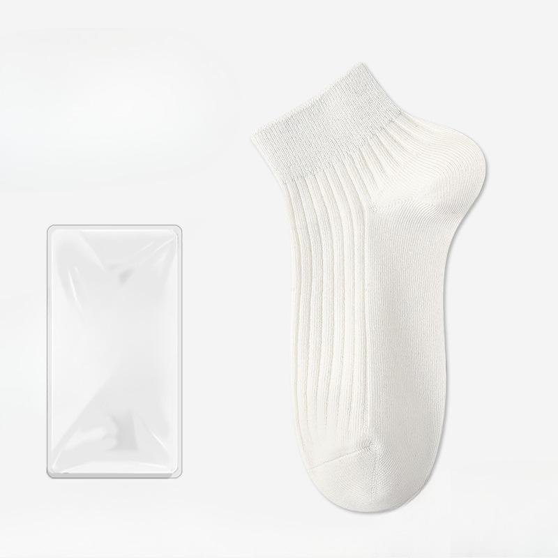 Женские весенне-летние тонкие хлопковые носки, впитывающие пот, дезодорирующие, нескользящие, дышащие