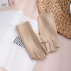 Touchscreen Warm Gloves Short Semi-Finger Mittens New Half Finger Gloves  Autumn Winter