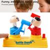 1PC Mini Children's Head Knocking Little Man Fighting Red and Blue Attack and Defense Twin Parent Child Finger Fighting Game Machine