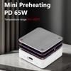Мини-нагревательная плита PD 65 Вт, плата PCB SMD, паяльная плита, нагревательный стол, нагревательная плита Type-C, платформа для предварительного нагрева, платформа для предварительного нагрева