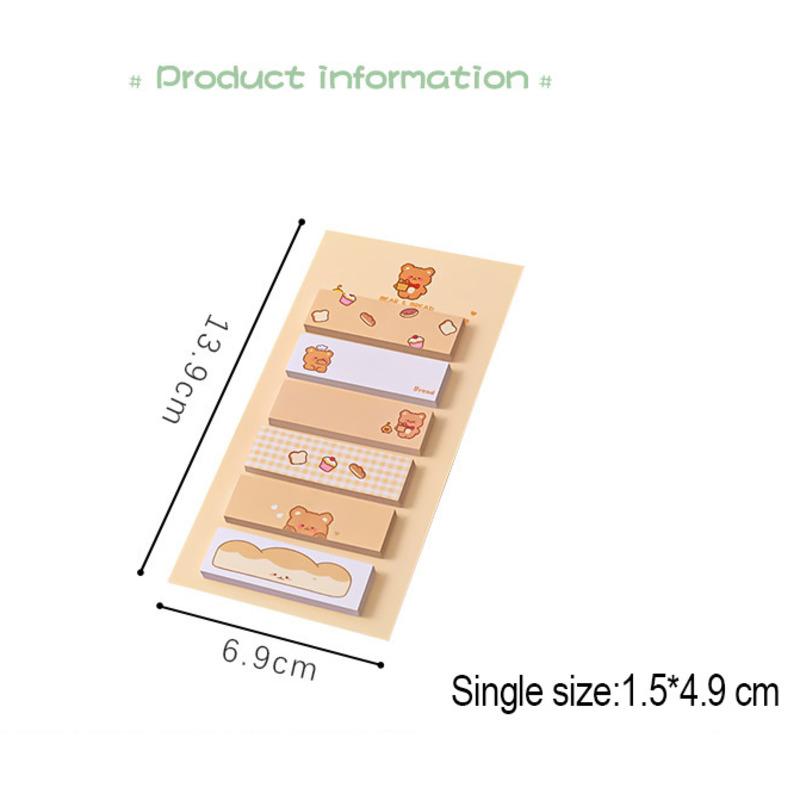 1 Piece Cute Animals Girls Sticky Note Notepad Memo Pad Office School Supplies Stationery Planner Adhesive