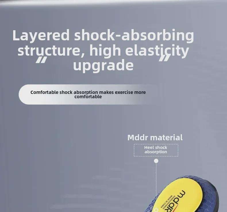 Высокоэластичная спортивная стелька из коровьей кожи: Амортизация, воздухопроницаемость, дезодорирование, поддержка свода стопы, амортизация для бега и баскетбола