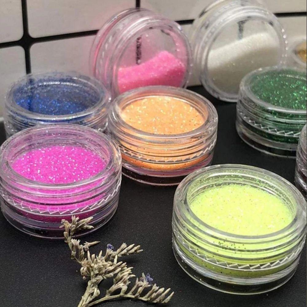 Портативная баночка для крема Прозрачная банка Жестянка Дорожный инструмент Пустая бутылочка Для нейл-арта