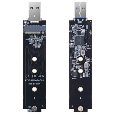 Адаптер M.2 SATA/NVMe SSD к USB 3.1 PCI-E к USB 3.1 Внешняя карта-конвертер 10 Гбит/с USB3.1 Gen 2 Адаптер PCIe к USB3.1 Type A