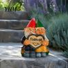 Durable Weather Resistant Garden Statues Gnome Couple Figurine for Outdoor Decoration, Resin Sculpture Patio Yard Artistic Home Office Lawn