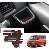 Daihatsu Atrai 6-го поколения Hijet Cargo 11-го поколения Daihatsu Atrai HIJET CARGO Новая модель Эксклюзивный коврик для дверного кармана Резиновый коврик Резиновый индивидуальный