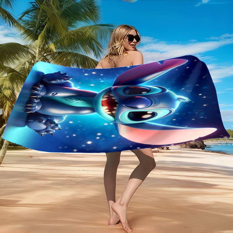 626 Experimental Artwork Printed Microfiber Beach Towel, Soft And Absorbent, Quick-Dry, Ideal for Summer Travel, Beach Essential, Swimming Pool