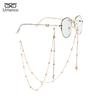 70cm Gold Color Glasses Chain for Women Elegant Moon Sun Letters Butterfly Pendant Lanyard Anti-slip Hang Neck Eyewear Jewelry Gift