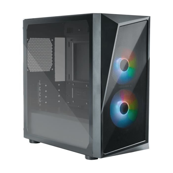 Корпус ПК Cooler Master CMP 320 - mATX - Черный - 2 вентилятора ARGB - Универсальные варианты охлаждения