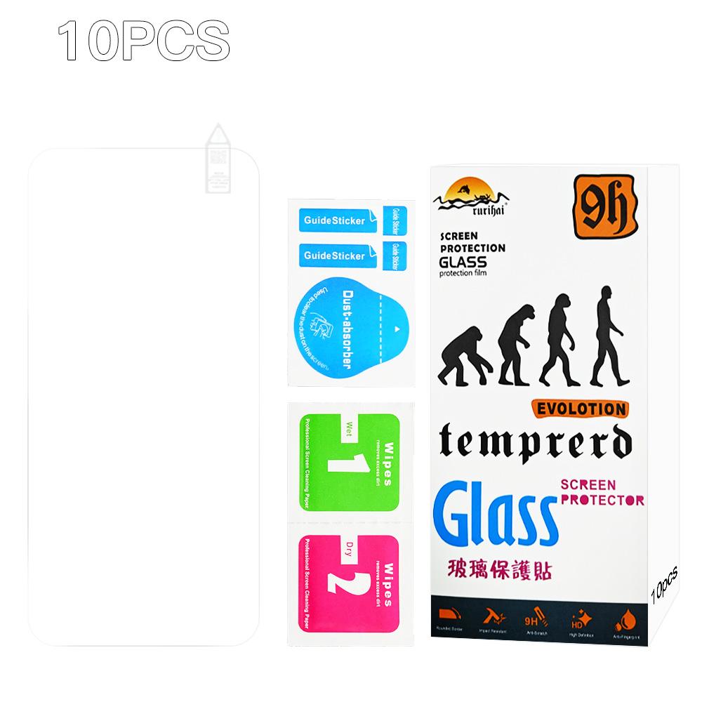 RURIHAI 10Pcs For Oppo Reno14 Pro 5G Screen Protector 0.26mm 2.5D High Aluminium Silicon Glass Film