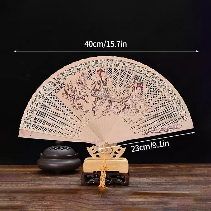 Винтажный шелковый складной веер, китайское искусство, ремесла, подарок, украшение для дома, танцевальный веер, бамбуковый декор для комнаты, деревянные бамбуковые веера, вентилятор