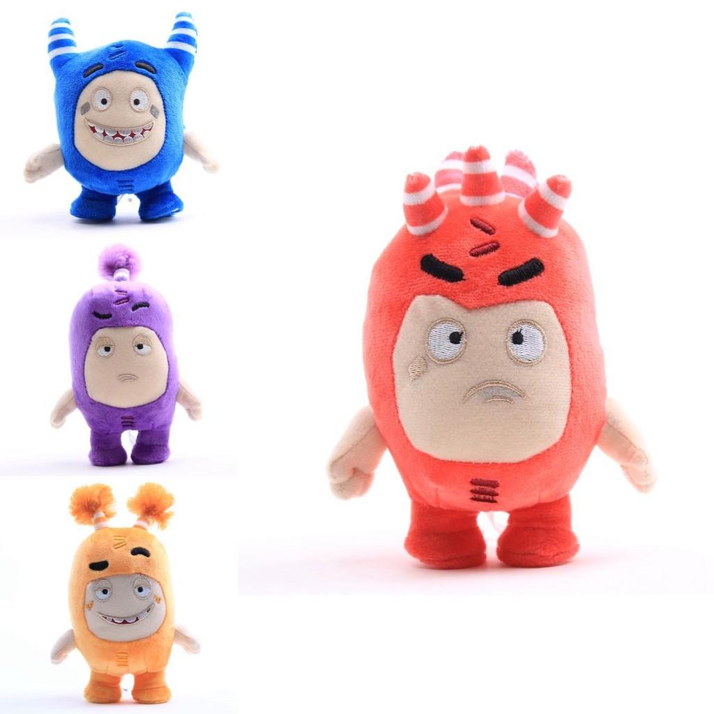 Oddbods 18см Плюшевая Мягкая Игрушка Ньют Бабблз Пого Зи Джефф Фьюз Слик Для Уютного Комфорта