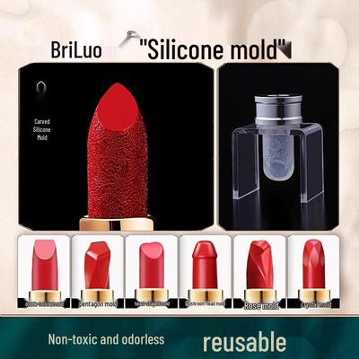 Силиконовый набор форм для помады DIY для вырезания и ремонта формы губ