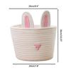 Милая корзина для кролика, сумка для хранения пасхальных ушей кролика, переносная сумка для конфет, для хранения косметики и закусок