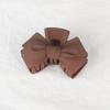 New Candy Bowknot Hair Claw Clips Women Girls Matt Plastic Big Bow Ponytail Holder Hair Clamps Crab Barrettes Hair Accessories
