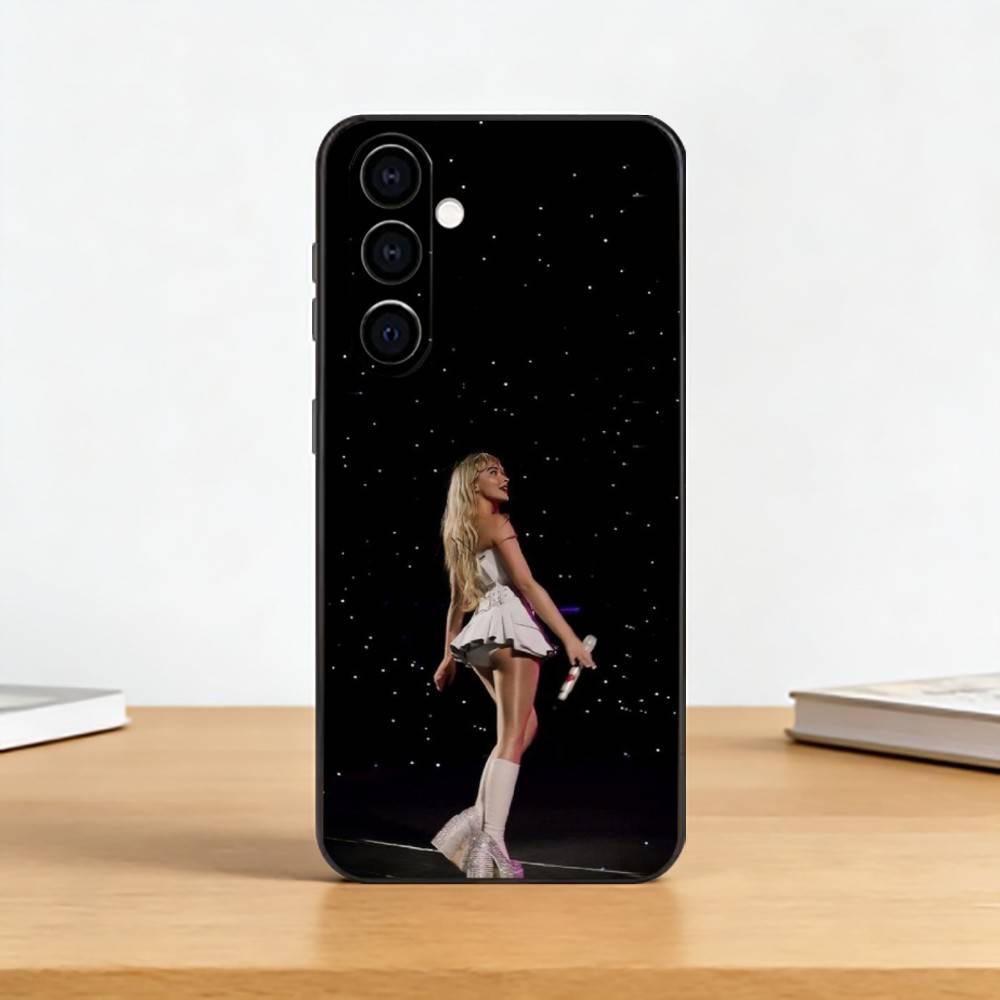 Singer C-BillieS Album Phone Case For Samsung Galaxy A73,A72,A71,A70,A53,A52,A51,Others Soft Black Cover