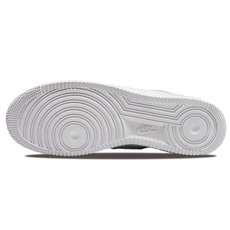 Nike Air Force 1 Low Reflective Swoosh White University Red Sneakers DO6709-100