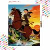 Disney Mulan Riding Horse Diamond Painting Art Kit Handmade DIY5D Home Decor Gift