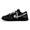 Nike Кроссовки Dunk Night Sky Baby's Breath 2.0 Низкие Скейтбордические Мужские Черно-Бело-Серебристые IO7606-010(Команда619-2.0)