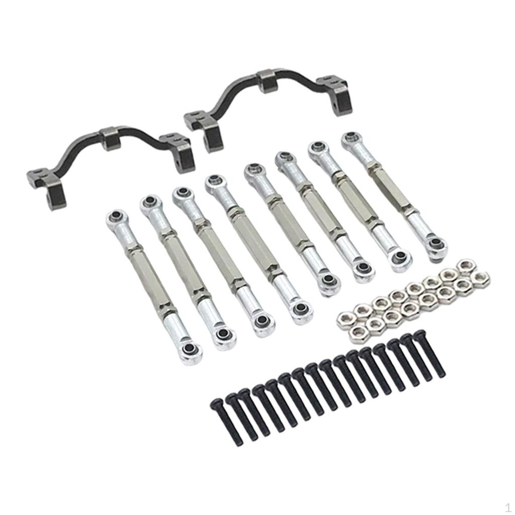 1:16 алюминиевых регулируемых комплектов с тяговым основанием для сиденья для WPL B14 C24 FY, гусеничного багги, аксессуар «сделай сам»