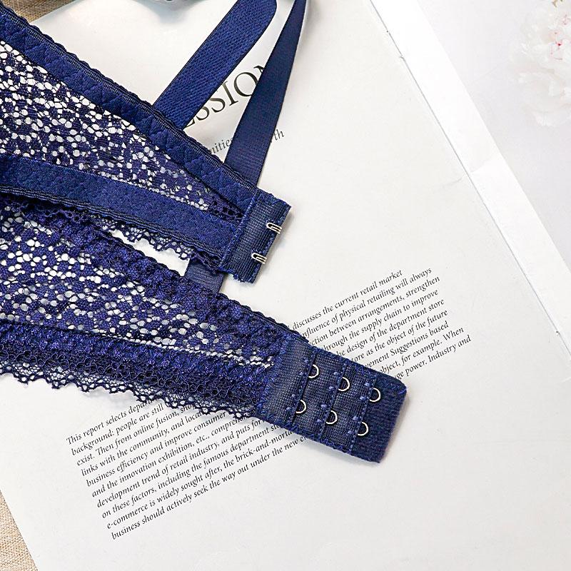 Женский бюстгальтер большого размера с кружевными тонкими хлопковыми чашками, дышащее удобное нижнее белье на косточках