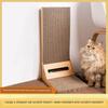 Cat Scratching Board Vertical Wear-resistant Belt Ball Cat Supplies Can Sleep L-shaped Corrugated Paper Does Not Drop Crumbs Grinding Claw Toys