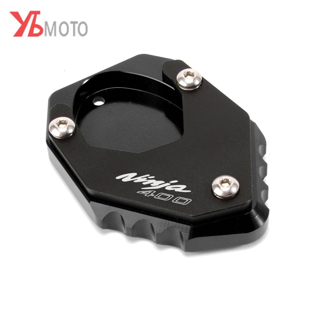 Подходит для KAWASAKI VERSYS 650 Z400 NINJA 400 2022, алюминиевая подставка для мотоцикла, увеличительная боковая подставка для мотоцикла, удлинитель с