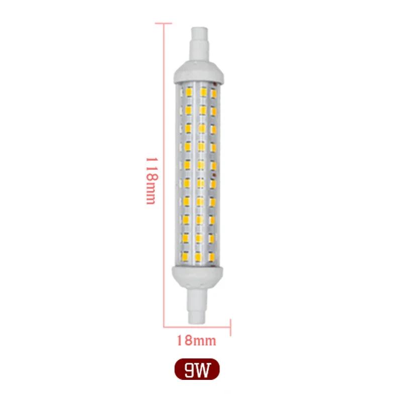 R7S LED Lamp 78mm 118mm 135mm Light Bulbs 6W 9W 12W SMD2835 Lampada LED Lamp 220V Corn Light Energy Saving Replace Halogen Light