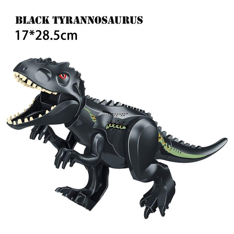 TopLovely Large Particle Building Blocks Stegosaurus Dinosaur Jurassic Park Tyrannosaurus Rex Assembled Toy Brick Educational Toy