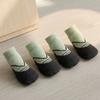 4PCS Waterproof Non-slip Dog Shoes Adjustable Breathable Dog Foot Covers Anti-Dirty Wear Resistant Pet Floor Socks