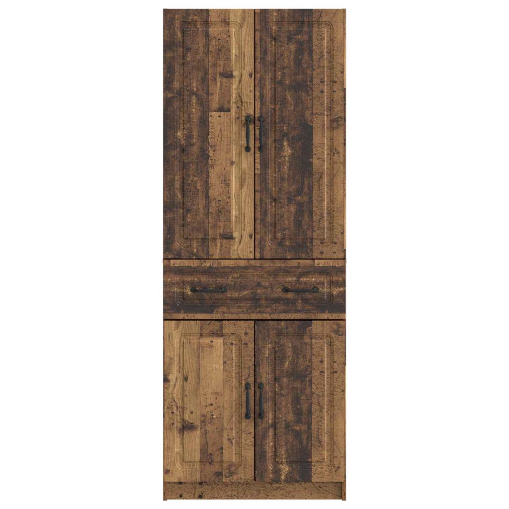2 Piece Cabinet Set Reclaimed Wood Wood Based Material