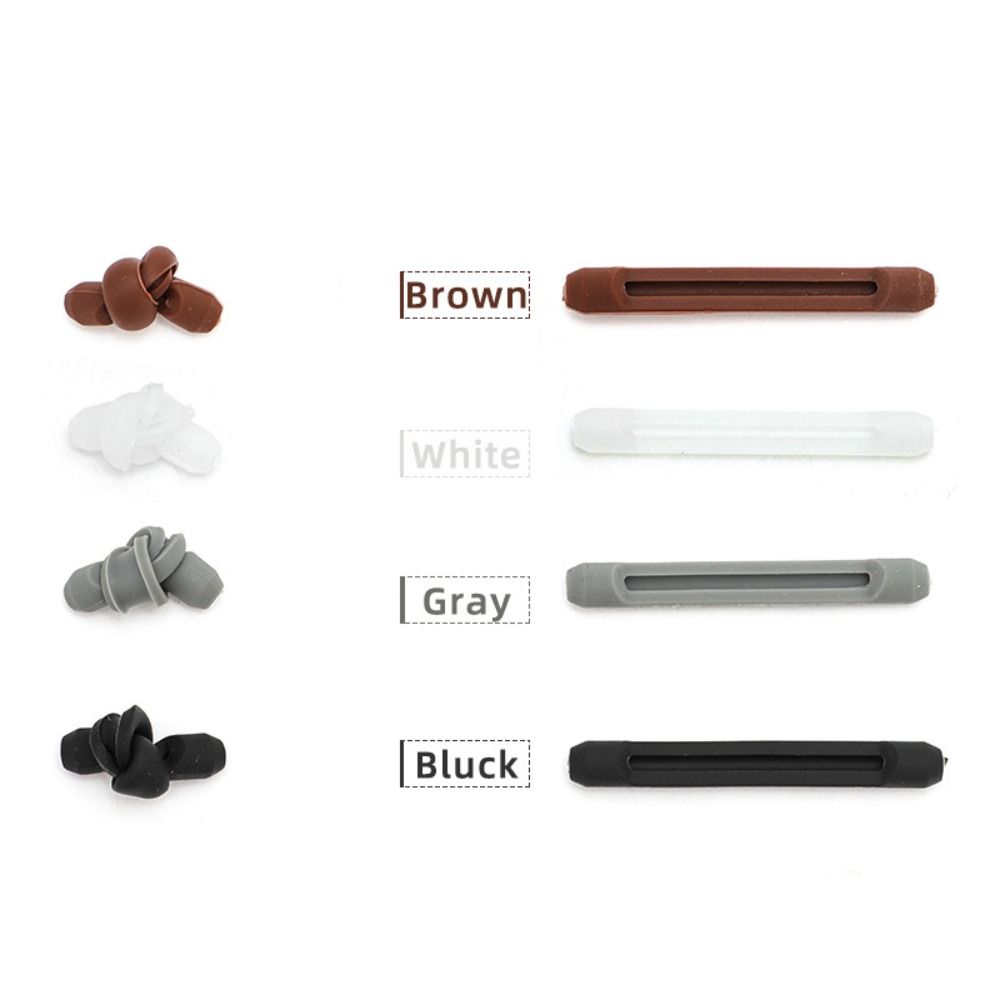 5pairs Elastic Glasses Tip Holder Comfort Eyeglasses Grip High Quality Glasses Anti-slip Sleeves