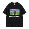 Funny Kanye West Meme T-Shirt Men's Vintage Hip Hop Rap Style Tshirt Men Women Short Sleeve T Shirt Streetwear Rap Culture Top